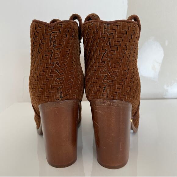 NWT Laurence Dacade Nico Woven Velvet 95 Booties 7 US - Picture 3 of 9
